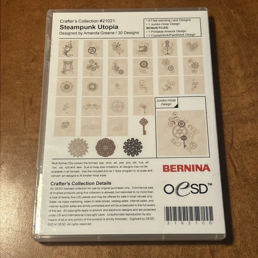 OESD for Bernina oesd bernina
